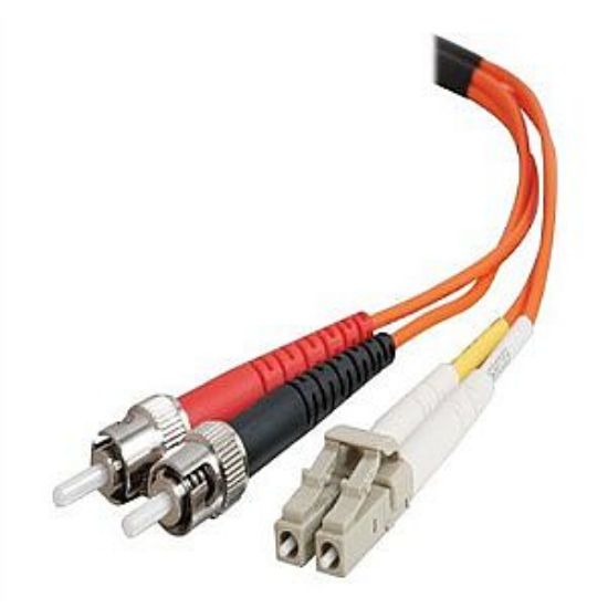 Image de C2G câble de fibre optique 2 m LC ST OFNR Orange (85493)