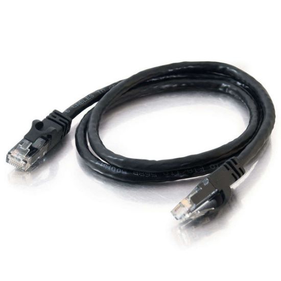 Image de C2G Cat6a STP 0.5m câble de réseau Noir 0,5 m (89914)