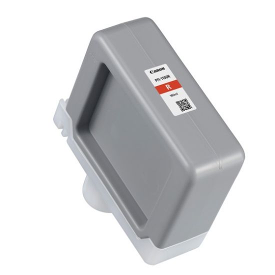 Image de Canon PFI-1100R Original Rouge (0858C001)