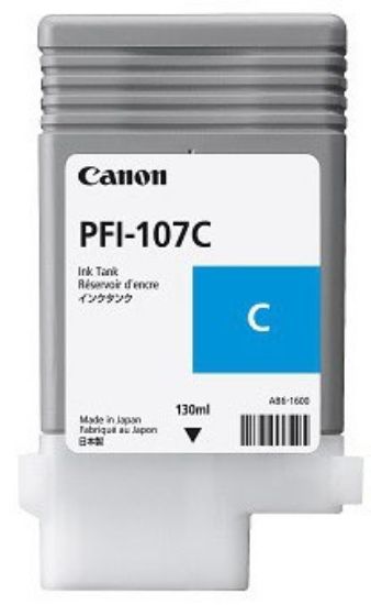 Image de Canon PFI-107C Original Cyan 1 pièce(s) (6706B001)