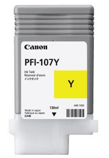 Image de Canon PFI-107Y Original Jaune 1 pièce(s) (6708B001)