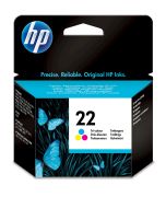 Image de HP 22 cartouche d'encre trois couleurs authentique (C9352AE)