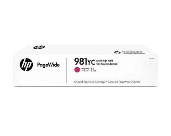 Image de HP 981YC Extra High Yield Magenta Original PageWide Cartridge 16000pages Magenta cartouche d'encre (L0R18YC)