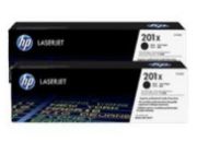 Image de HP 201X LaserJet, lot de 2 cartouches de toner grande capacité authentiques, noir (CF400XD)