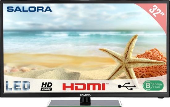 Image de Salora 1500 series 32" HD Noir écran LED (32LED1500)