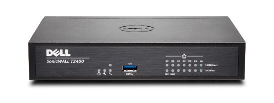 Image de DELL SonicWALL TZ400 + TotalSecure 1Y 1300Mbit/s pare-feu ... (01-SSC-0514)