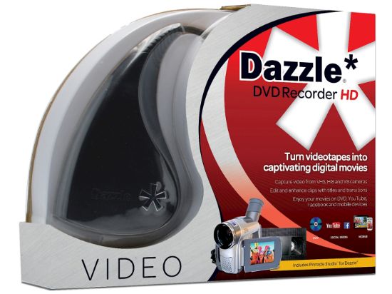 Image de Pinnacle Dazzle DVD Recorder HD carte d'acquisition vidéo ... (DDVRECHDML)