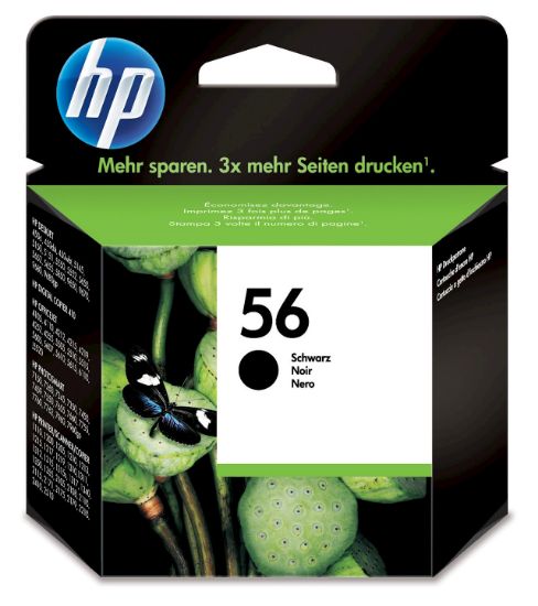 Image de HP 56 cartouche d'encre noir authentique (C6656AE)