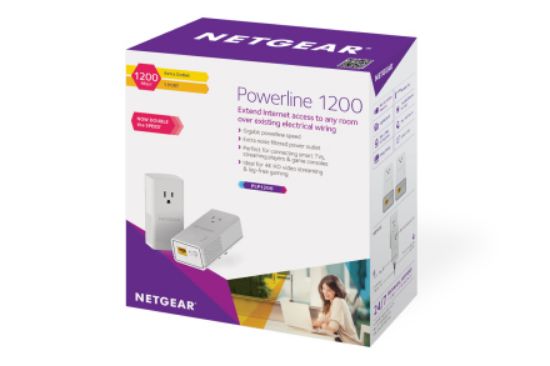 Image de Netgear Adaptateur réseau CPL 1200 Mbit/s Ethernet/LA ... (PLP1200-100PES)