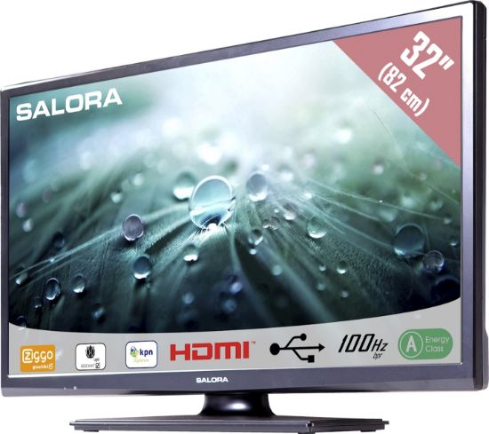 Image de Salora 32" HD Noir écran LED (32LED9100C)