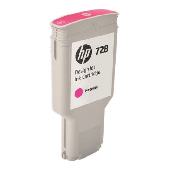 Image de HP 728 DesignJet cartouche d'encre magenta, 300 ml (F9K16A)