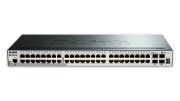 Image de D-Link commutateur réseau Géré L3 Gigabit Ethernet (10/100/1000) 1U Noir (DGS-1510-52X)