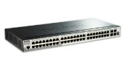 Image de D-Link commutateur réseau Géré L3 Gigabit Ethernet (10/100/1000) 1U Noir (DGS-1510-52X)