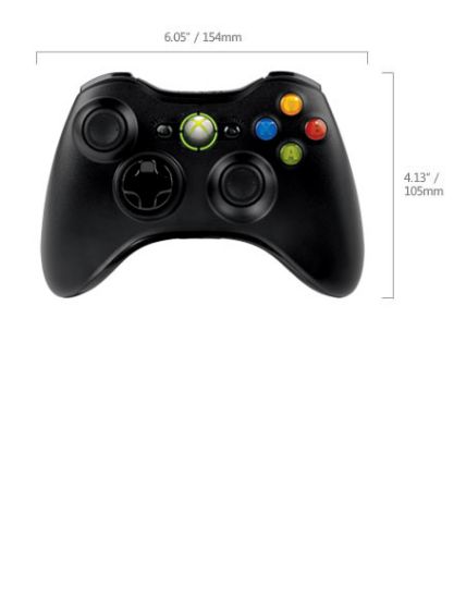 Image de Microsoft Xbox 360 Wireless Controller for Windows (JR9-00010)