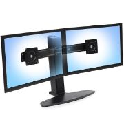 Image de Ergotron Neo Flex Dual Monitor Lift Stand Support d'écran - Noir (33-396-085)