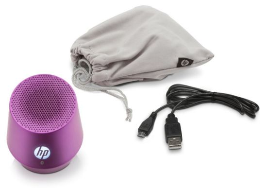 Image de HP Wireless Mini Speaker S6000 (Purple) Mono portable speaker ... (G3Q06AA)