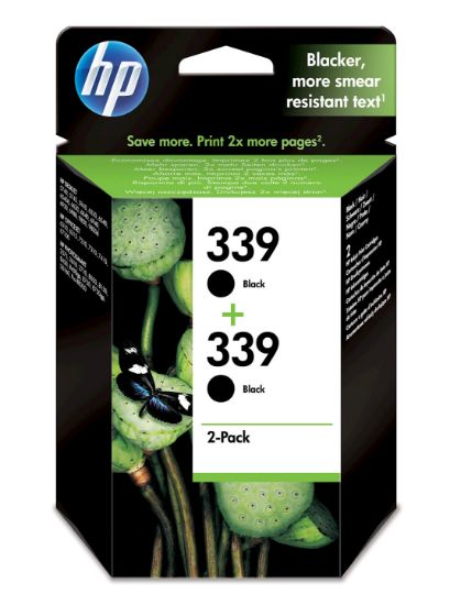 Image de HP 339 Original Noir Multipack 2 pièce(s) (C9504EE)