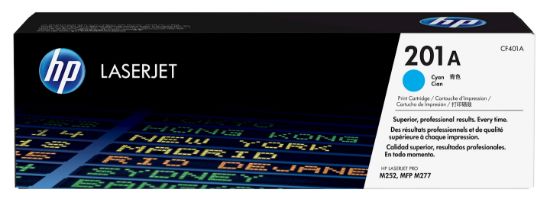 Image de HP 201A toner LaserJet Cyan authentique (CF401A)
