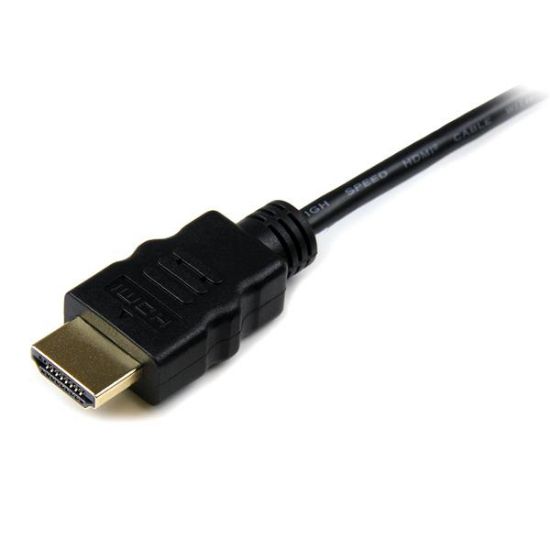Image de StarTech.com Câble HDMI haute vitesse avec Ethernet 2 m - HDMI vers HDMI Micro - M/M (HDADMM2M)