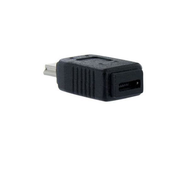 Image de StarTech.com Adaptateur F/M Micro USB vers Mini USB (UUSBMUSBFM)