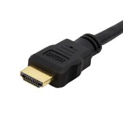 Image de StarTech.com Adaptateur HDMI 1m - Câble HDMI 4K30Hz Haut Débit pour Montage sur Panneau - Bande Passante 10.2 Gbps - HDMI 4K à HDMI F/M - Câble de Connexion pour Montage sur P ... (HDMIPNLFM3)