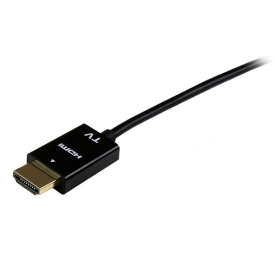 Image de StarTech.com Câble HDMI Actif 5m - Câble HDMI Haut Débit 4K Ethernet - Certifié CL2 pour Installation Murale - Vidéo 4K 30Hz - Cordon HDMI 1.4 - Pour Moniteur HDMI, Projecteur, T ... (HDMM5MA)