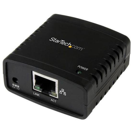 Image de StarTech.com Serveur d'impression LPR réseau 10/100 Mb/s avec port USB 2.0 (PM1115U2)