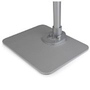 Image de StarTech.com Support de bureau pour écran - Argent - Compatible avec iMac, Apple Cinema Display et Thunderbolt Display (ARMPIVSTND)