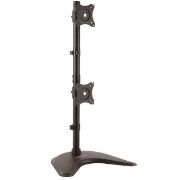 Image de StarTech.com Support de bureau pour deux écrans - Vertical (ARMBARDUOV)