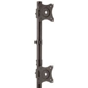 Image de StarTech.com Support de bureau pour deux écrans - Vertical (ARMDUALV)