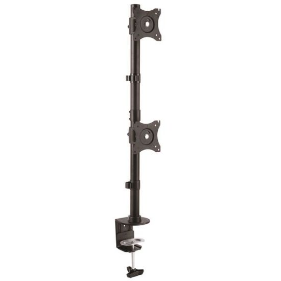 Image de StarTech.com Support de bureau pour deux écrans - Vertical (ARMDUALV)