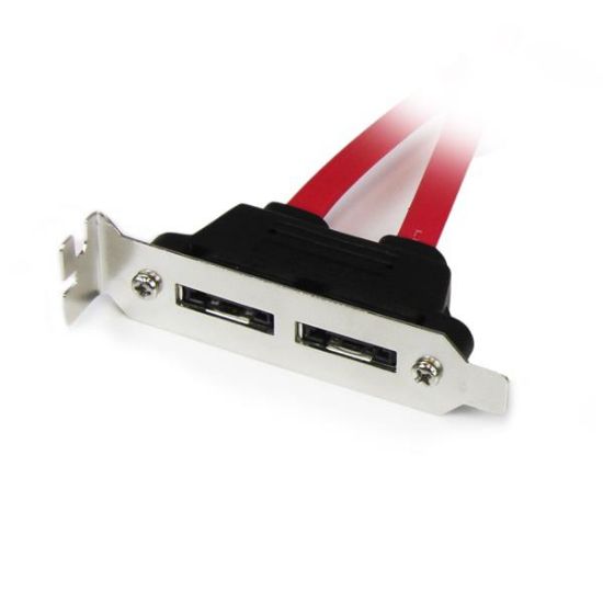 Image de StarTech.com carte et adaptateur d'interfaces eSATA Interne (ESATAPLT2LP)