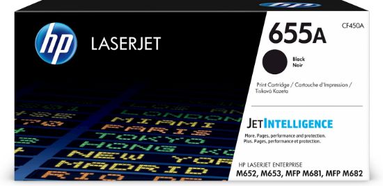 Image de HP 655A Toner noir LaserJet authentique (CF450A)