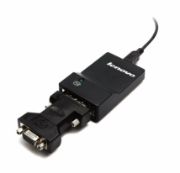 Image de Lenovo USB 3.0 - DVI/VGA adaptateur graphique USB 2048 x 1152 pixels Noir (0B47072)