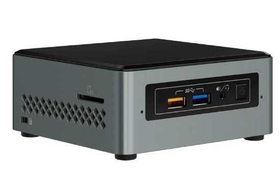 Image de Intel NUC PC Intel® Celeron® J3455 2 Go DDR3L-SDRAM 32 ... (BOXNUC6CAYSAJ)