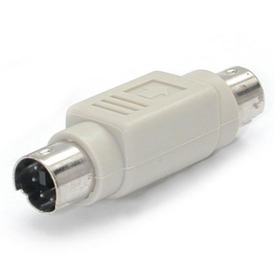 Image de StarTech.com Gender Changer 6 DIN M to 6 DIN M Beige (GC6MM)