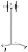Image de Vogel's T1844 64" Portable flat panel floor stand Argent (7953024)