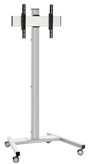 Image de Vogel's T1844 64" Portable flat panel floor stand Argent (7953024)
