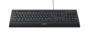 Image de Logitech K280E Pro f/ Business clavier Bureau USB AZERTY Français Noir (920-005210)