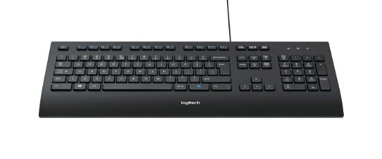 Image de Logitech K280E Pro f/ Business clavier Bureau USB AZERTY Français Noir (920-005210)