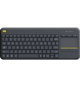 Image de Logitech K400 Plus Tv clavier RF sans fil AZERTY Français Noir (920-007129)