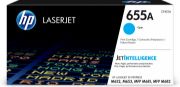 Image de HP 655A Toner LaserJet cyan authentique (CF451A)