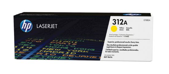 Image de HP Cartouche 312A toner Jaune LaserJet (CF382A)
