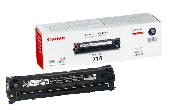 Image de Canon Cartridge 716 Black Cartouche de toner 1 pièce(s) Original Noir (1980B002)