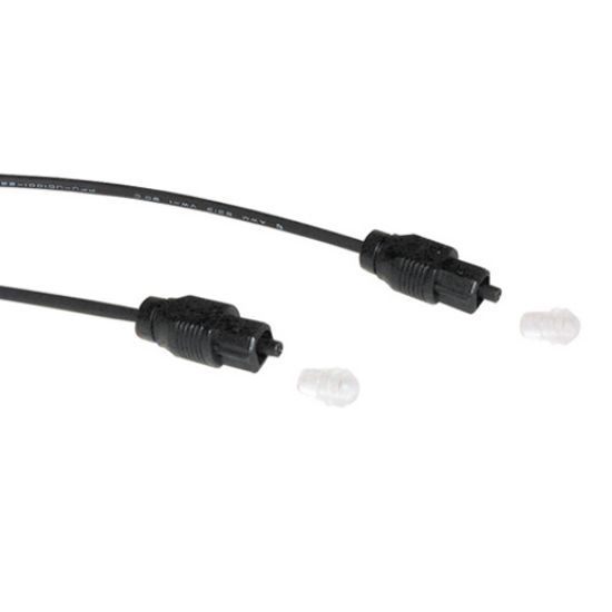 Image de Ewent câble audio 1,2 m TOSLINK Noir (EC2462)