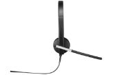 Image de Logitech H650e Casque Avec fil Arceau Bureau/Centre d'appels USB Type-A Noir, Argent (981-000514)