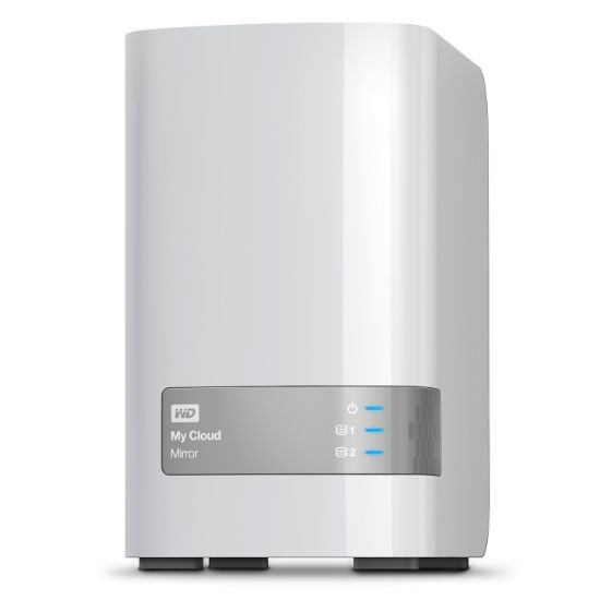 Image de Western Digital My Cloud Mirror 8To Ethernet/LAN B ... (WDBWVZ0080JWT-EESN)