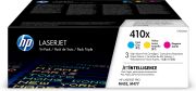 Image de HP 410XLaserJet, lot de 3 cartouches de toner grande capacité authentiques, cyan/magenta/jaune (CF252XM)
