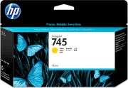 Image de HP Cartouche d'encre DesignJet 745 jaune, 130 ml (F9J96A)