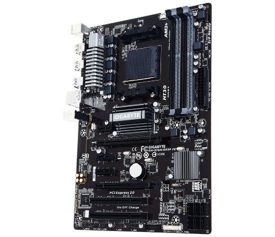 Image de Gigabyte AMD 990FX Socket AM3+ ATX carte mère (GA-970A-DS3P FX)